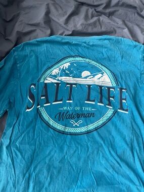 Salt Life Men’s Turquoise Graphic Tee
